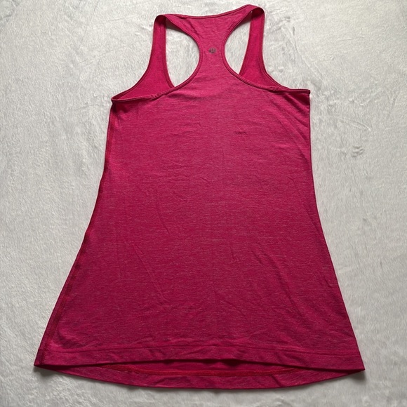 Lululemon athletic hot pink tank top size 4 - Picture 3 of 6